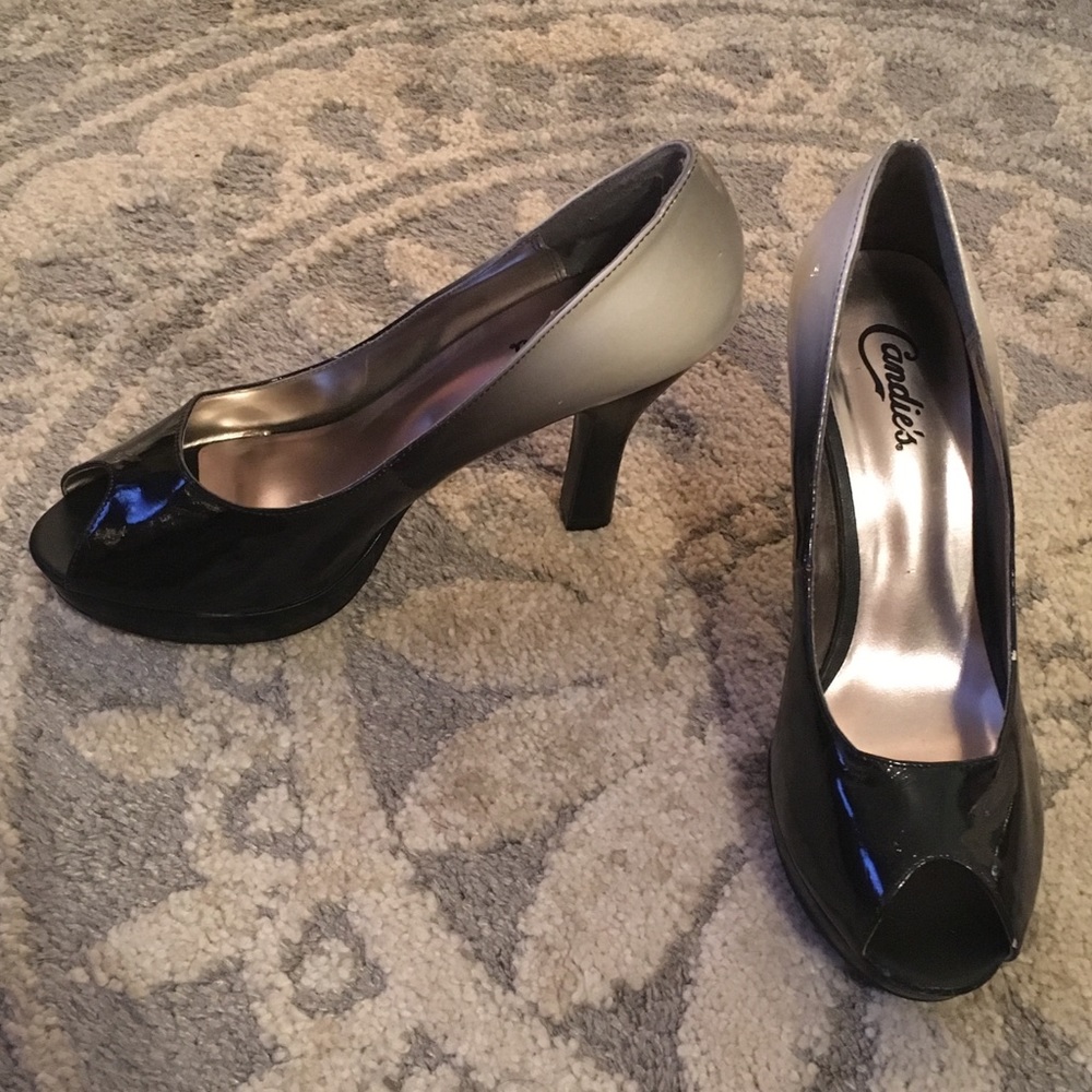 Ombré Open Toe Heels